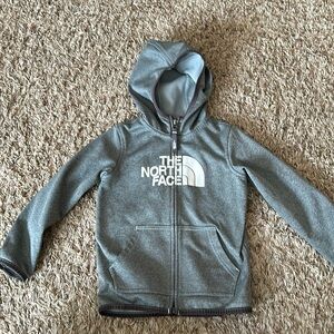 The North Face boys zippered sweatshirt, size 4T
